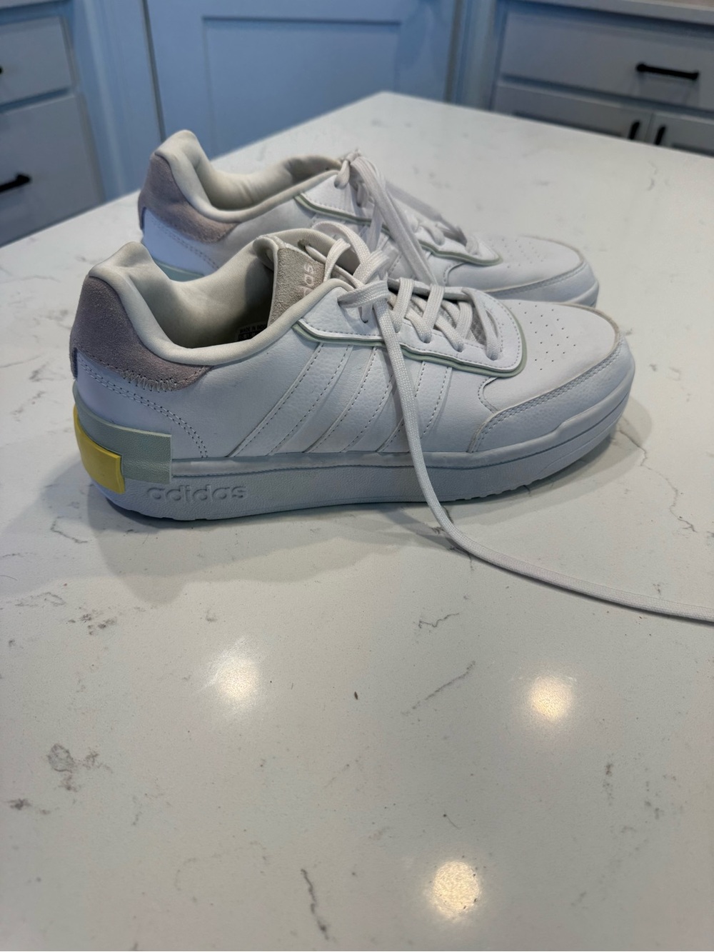 Adidas Size 9.5 PostMove SE Shoes Cloudfoam Women's in White Sneakers GZ6786